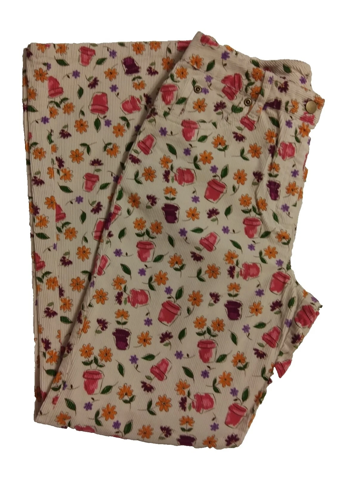 Talbots MUJER 100% Pantalones de Algodón para Niñas