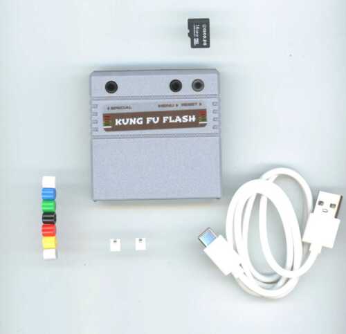 Kung Fu Flash Cartridge Rev. 2 für Commodore 64 (C64) und C128 (inc. 16GB SD) - Bild 1 von 3