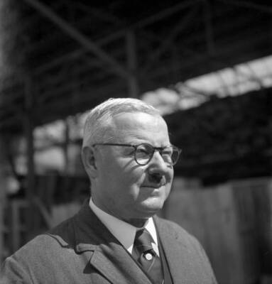 Henri Studer inventor Zurich 1948 Switzerland Germany Old Photo 2