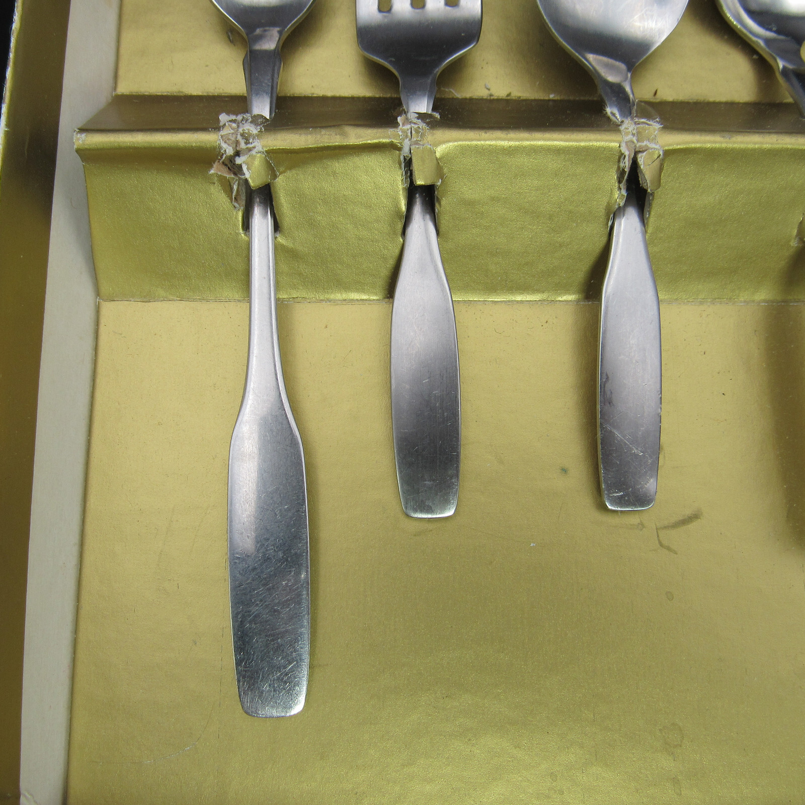 Oneida Stainless Progress Box Set, Paul Revere, 6 Piece, Vintage Baby