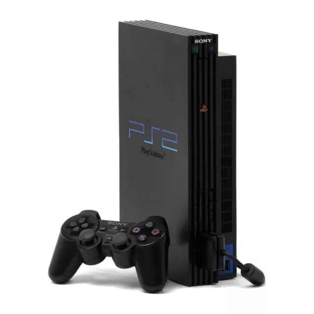 Sony PlayStation 2 Console - Black (SCPH-39001) for sale online