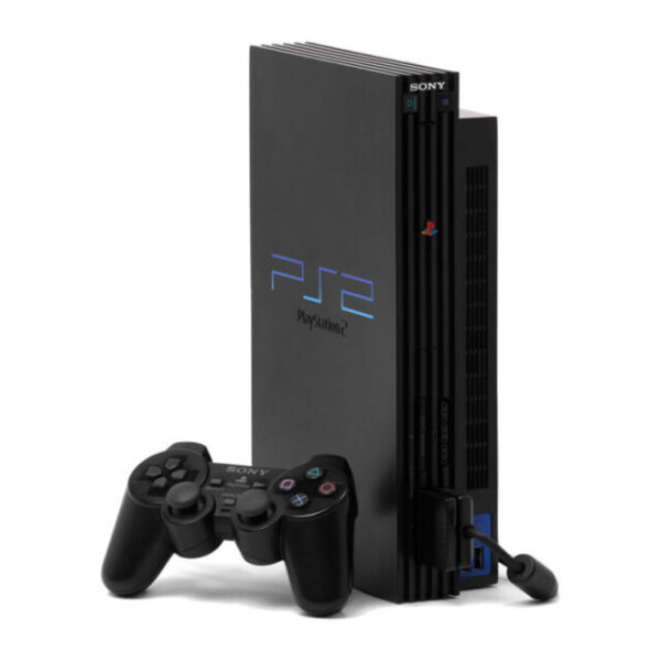 Sony Playstation 2 PS2 FAT Original Console System Bundle SCPH-39001  *READ*NO TV