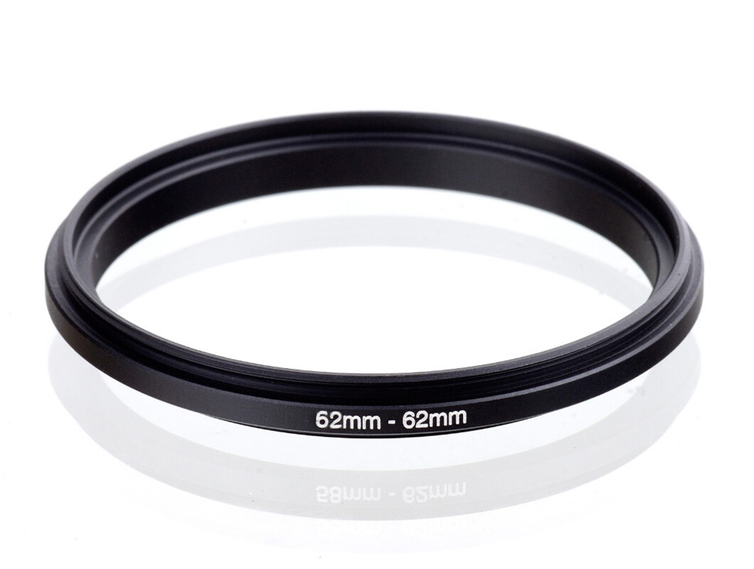 62-62mm MALE TO MALE 62 to 62 Double Lens Coupling Reverse Macro  - UK STOCKISTS
