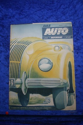 Das Auto AMS 9/49 Velosolex Tatraplan Otto Motor mit Benzineinspritzung