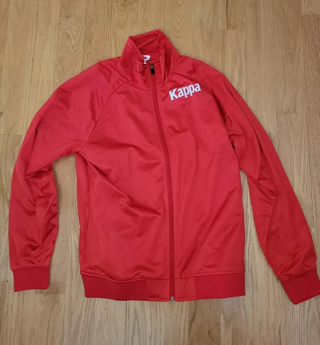 Kappa track cheap jacket red
