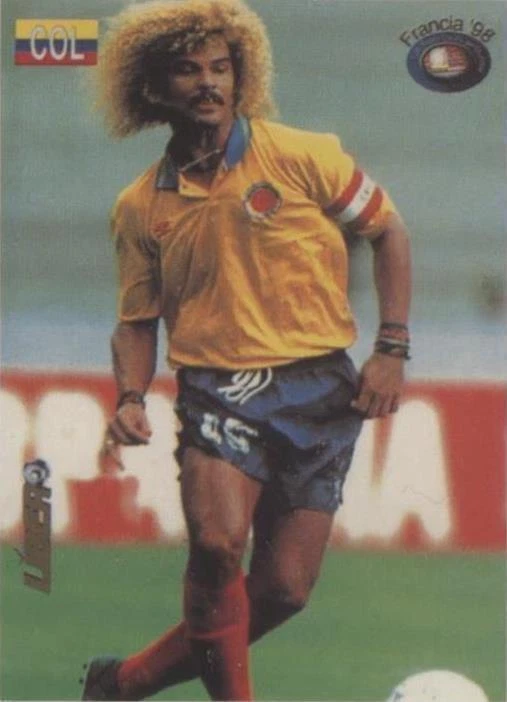 Carlos Valderrama Soccer Trading Cards for sale | eBay