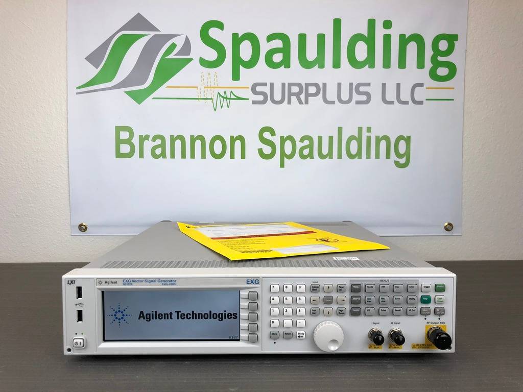 Keysight N5172B EXG 9kHz - 6GHz RF Vector Signal Generator - MFG