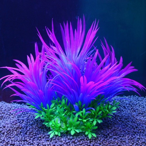 Fish Tank Fake Plants Plastic Artificial Aquarium Plants Water Fake Seaweed - Picture 2 of 12