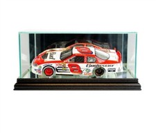 1/24 NASCAR Model Car Display Case - NASCAR Showcase For Model Car UV Glass Wood