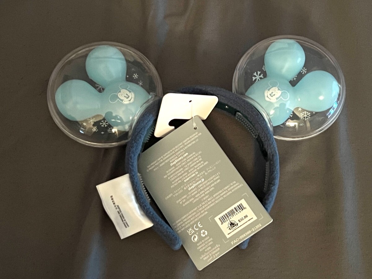Disney Mickey Mouse Snowman Balloon Light-Up Ear Headband  display picture 3