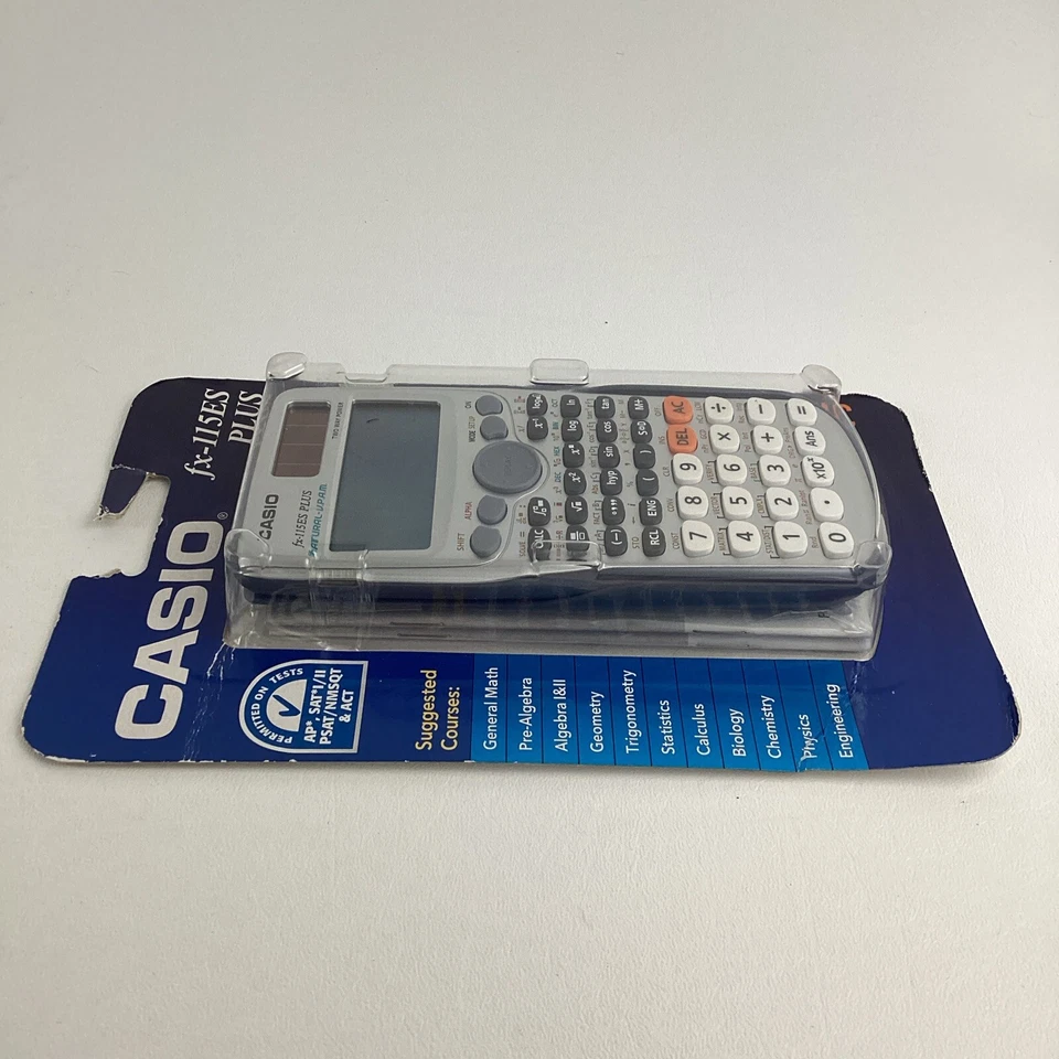 Casio fx-115ES Plus Scientific Calculator Natural Textbook Display New Sealed - Image 3 of 4