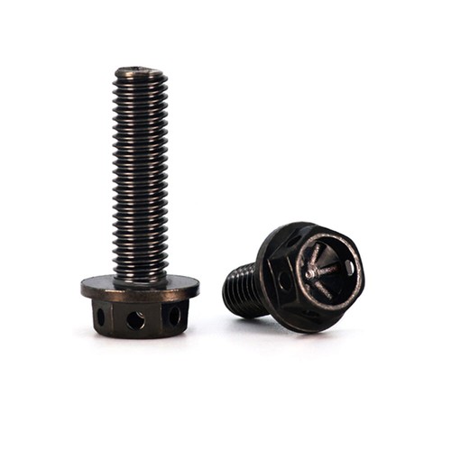 Stainless Steel Bolts M4 M5 M6 M8 M10 Hex Flange Head Hollow Motorcycle Screws - Picture 5 of 90