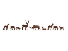 38211 Noch N, Hirsche,  Hobby Figuren, treue Waldbewohner im dichten Wald, GMK