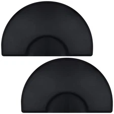 OPEN BOX - 3' x 5' Semi Circle Anti-Fatigue Salon Floor Mat 1/2" Thick 2 Pack