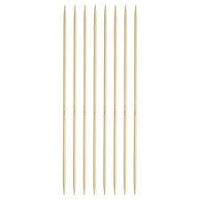 8Pcs Bamboo Knitting Needles Double Pointed Size US 2(2.75mm) 7.9 Inch(20cm)