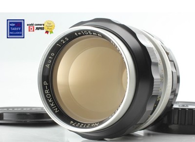 [NEUWERTIG +++] Nikon Nikkor-P Auto Non Ai 105mm f/2.5 Tele MF Objektiv aus...