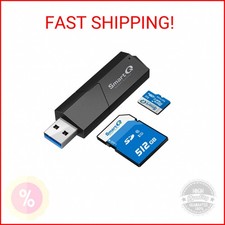 SmartQ C307 USB 3.0 Portable Card Reader for SD, SDHC, SDXC, MicroSD, MicroSDHC,
