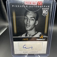Panini 2013-14 Pinnacle Autographs Rookie Auto Rudy Gobert Jazz #167 NBA