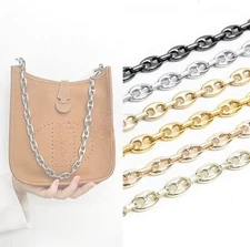 New Handle Shoulder Crossbody Chain Strap For Hermes Evelyn TPM/PM/GM/TGM