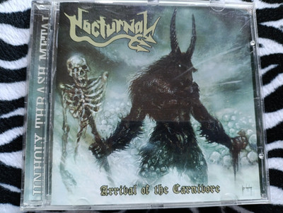 Nocturnal   Arrival Of The Carnivore CD