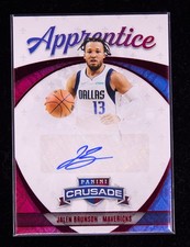 Jalen Brunson 2021-22 Panini Chronicles Crusade Apprentice Signatures [wyf41