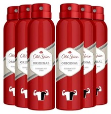Old Spice Original Deodorant Body Spray For Men 150 ml 6x 5.07 oz 