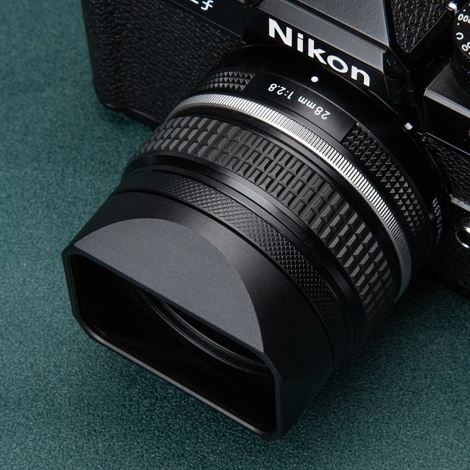 Metal Lens Hood Shade For Nikon Nikkor Z 40mm f2 Lens Hood Replace LH-N52 Black - Image 3 of 4