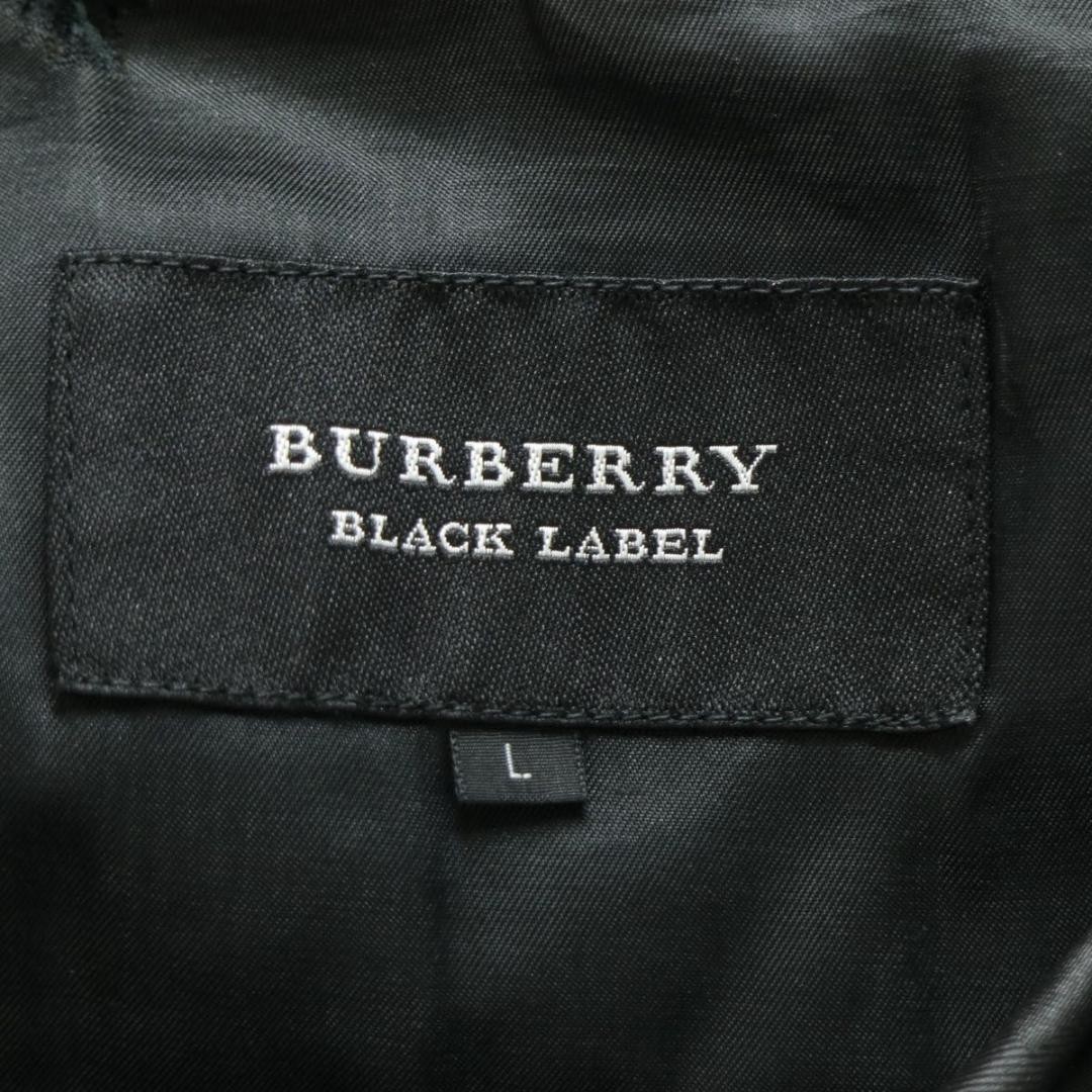 BURBERRY BLACK LABEL Down Jacket Size L Black From Japan thumbnail 16