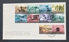 AtoZ. New Zealand Set of 20 on 2 FDC’s Hawke’s Bay Earthquake Expensive Stamps