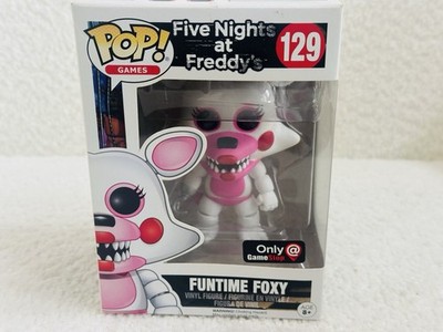 New Funko Pop Five Nights at Freddy's ''Funtime Foxy'' #129 Game Stop Exclusive
