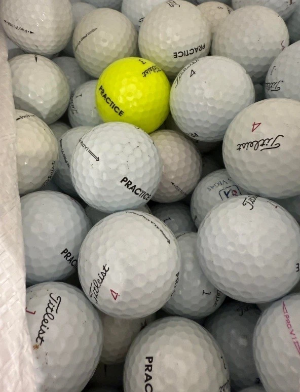 Titleist Pro V1/ V1x Practice Recycled Golf Balls (Pack of 200) !