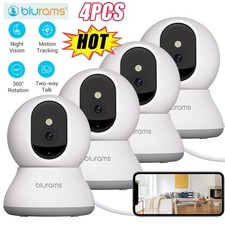 blurams 5G Wifi Security Camera Smart Home Indoor Pet Cam 1080P Night Vision 4PC