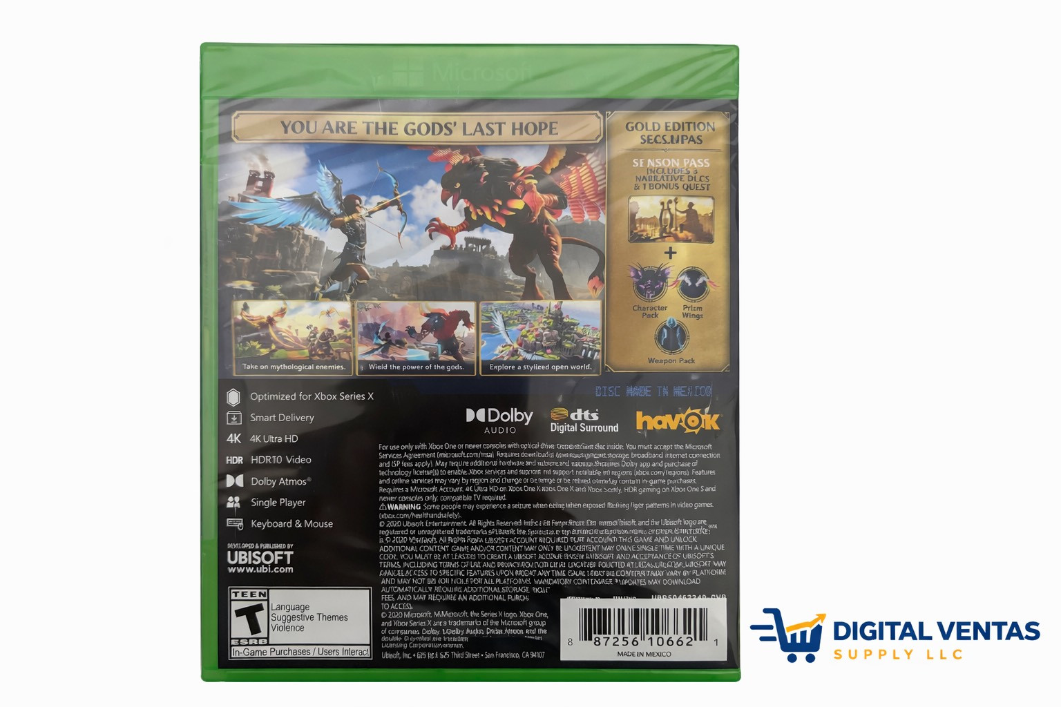 Immortals Fenyx Rising Gold Edition for Xbox One - Xbox Series X - Ubisoft