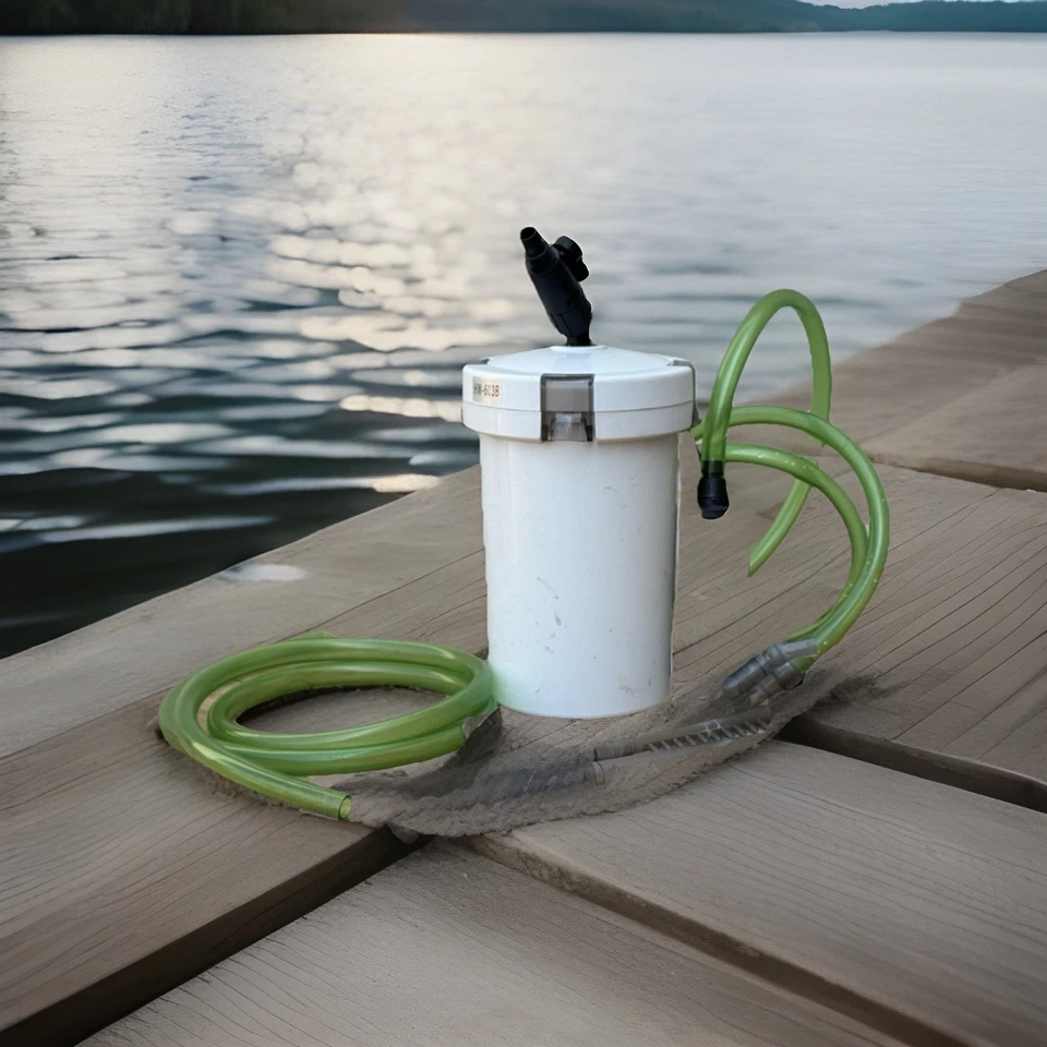 Sunsun 106GPH 3 Stage External Canister Filter & Pump HW603B for Aquarium Tank - Image 4 of 4
