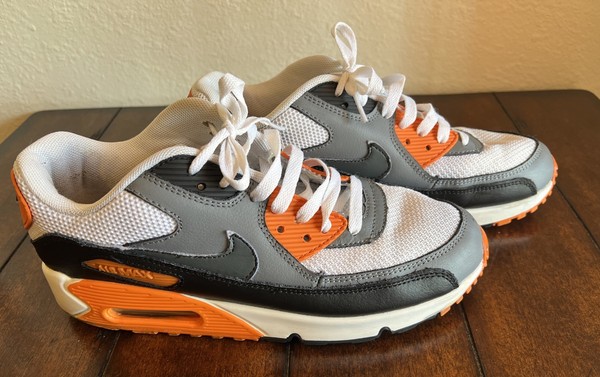 Nike Max 90 para Hombre Talla 9.5 Naranja Seguridad 3