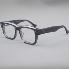 Square Thick Acetate Eyeglasses Frames Fashion Men Women Reading Glasses