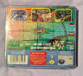 Sega Dreamcast Sonic Adventure 2 Game Complete With Manual And "The Trial" Disc