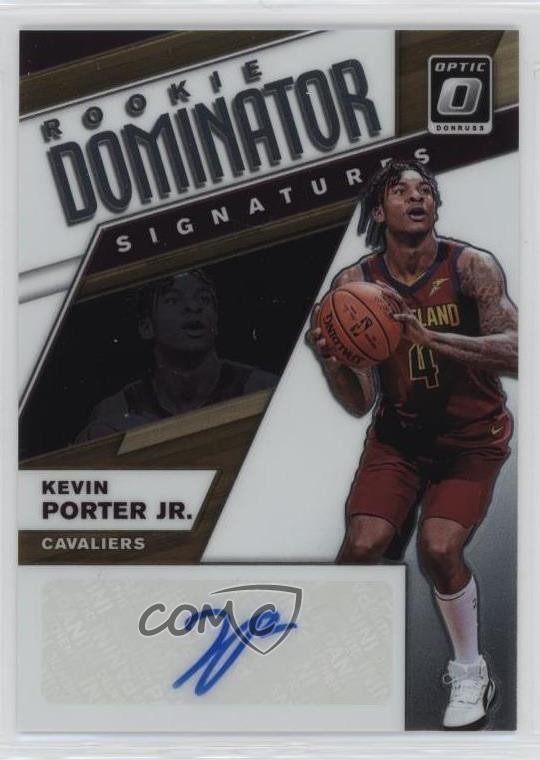 2019 Donruss Optic Rookie Dominator Signatures 44/49 Kevin Porter Jr Auto RC f3p
