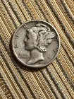 1945-P Mercury Dime---90% Silver BEAUTIFUL DETAILS Uncertified