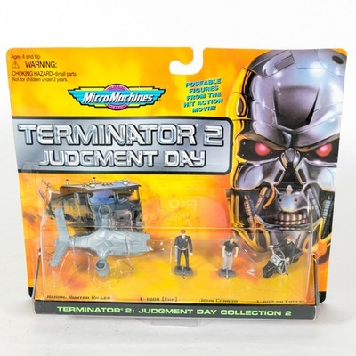 MOC 1995 Galoob Terminator 2 Judgement Day Micro Machines Sammlung Figuren #2