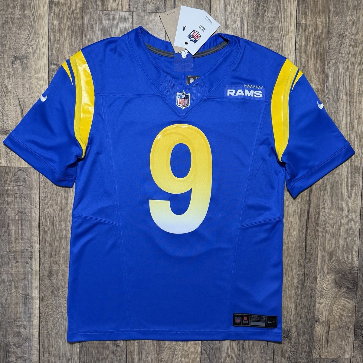 NWT Los Angeles Rams Matthew Stafford Nike Vapor Fuse Limited