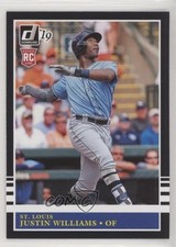 2019 Panini Donruss Retro 1985 Justin Williams (No Bat in Hand Red RC Logo) 0w8