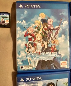 ~RARE~ ALL Sword Art Online ENGLISH Asia n Playstation PS Vita Games LOT TESTED!
