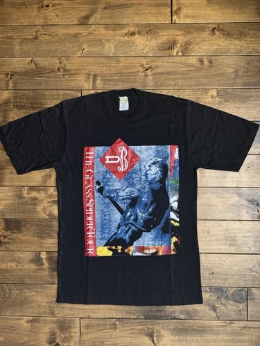 David Bowie Glass Spider Tour Concert Tee Black 1980s vintage concert t-shirt, vintage, single stitch, B+ condition