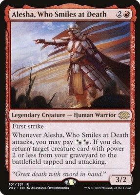 Alesha, Who Smiles at Death 2X2 NM MTG