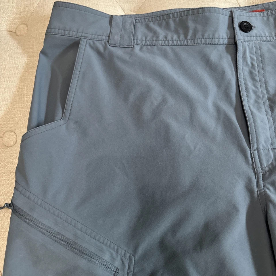 Мужские шорты Simms Chino серые размер для походов на открытом воздухе легкие полиэстер 40 XXL - Изображение 3 из 4