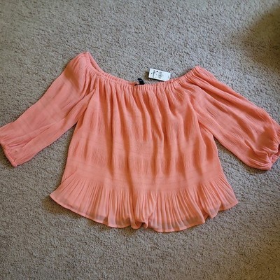 Express Women's Off The Shoulder  Blouse Size Medium