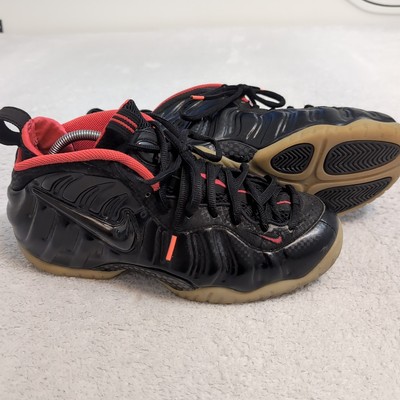 Size 10 - Nike Air Foamposite Pro Prm Yeez Black Laser Crimson 616750-001