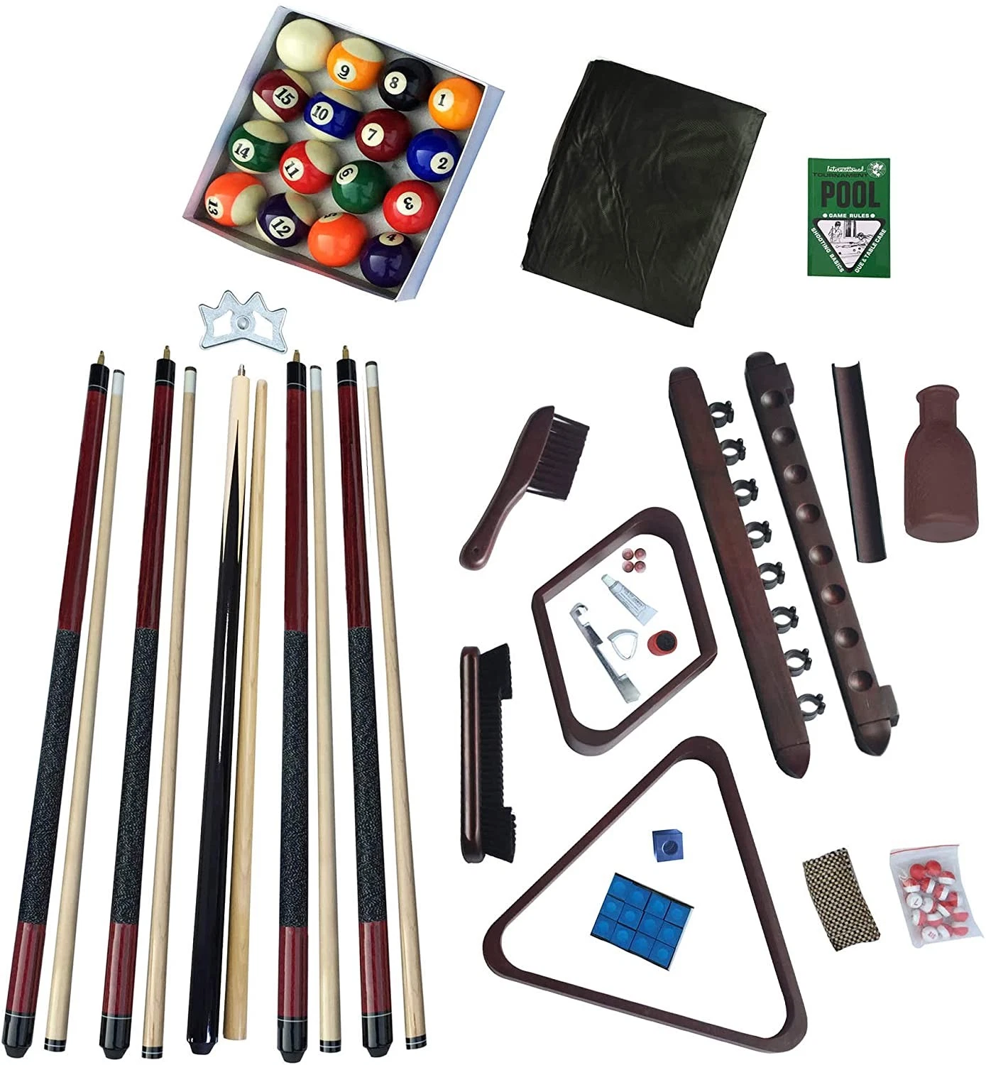 Bluewave Bedding Billiards Accessory Kit - Thumbnail 2