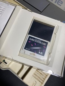 GB right 1004/pcengine PC engine CD-ROM2 with system card #0c5c3b